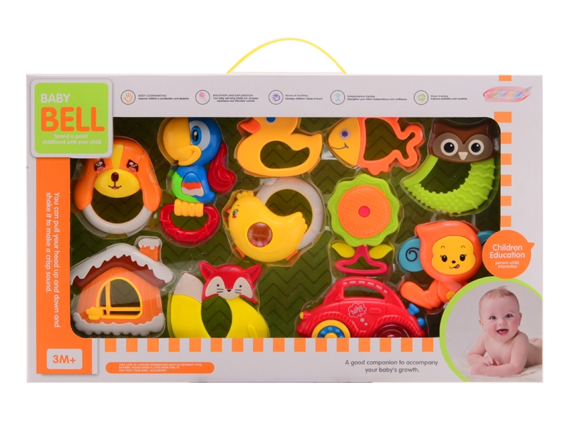 BABY RATTLE 11PCS - HP1139193