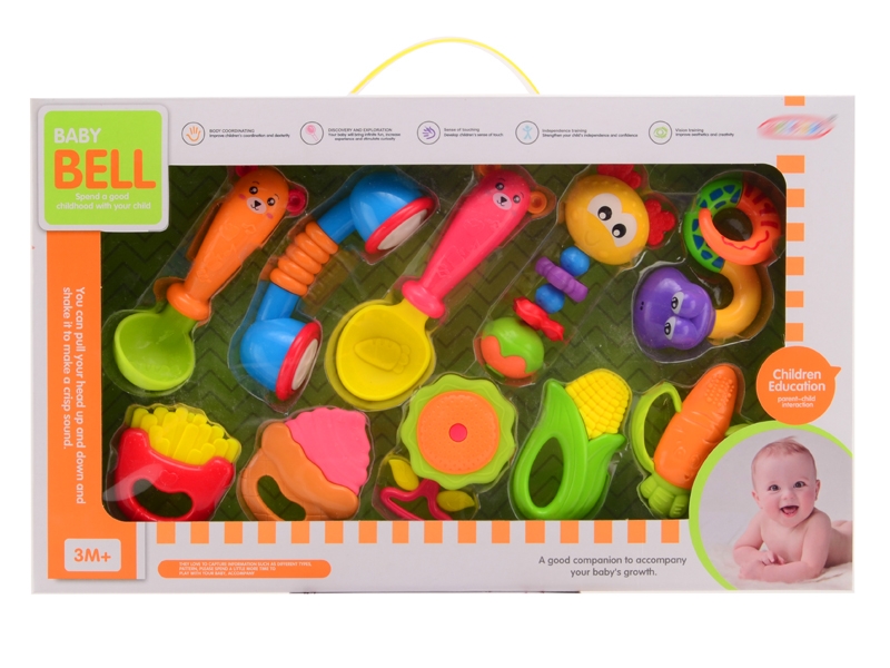 BABY RATTLE 10PCS - HP1139194