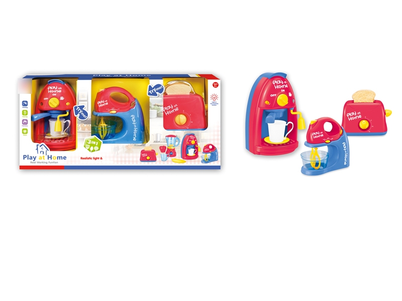 B/O KITCHEN PLAY SET W/LIGHT & MUSIC & SOUND & INCLUDED BATTERY - HP1139552