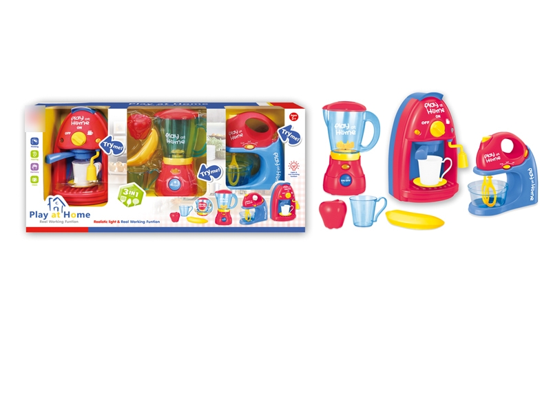 B/O KITCHEN PLAY SET W/LIGHT & MUSIC & SOUND & INCLUDED BATTERY - HP1139553