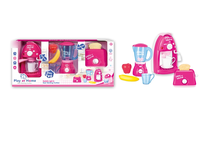 B/O KITCHEN PLAY SET W/LIGHT & MUSIC & SOUND & INCLUDED BATTERY - HP1139559