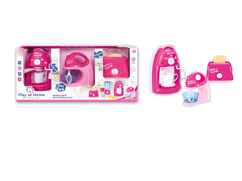 B/O KITCHEN PLAY SET W/LIGHT & MUSIC & SOUND & INCLUDED BATTERY - HP1139560