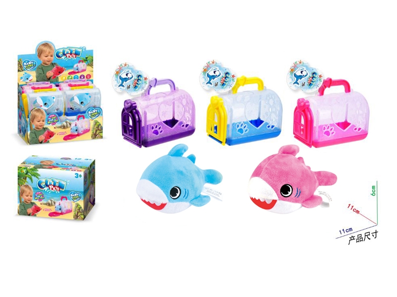 PLUSH TOYS 12PCS/DISPLAY BOX W/CAGE - HP1139667