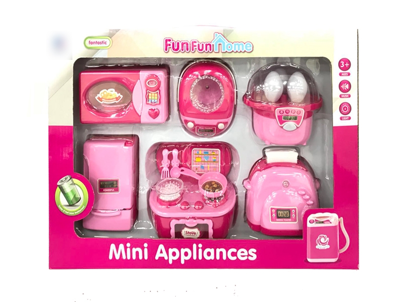 FRIGER+EGG STEAMER+TOASTER+ELECTRIC COOKER+STOVE+MICROWAVE OVEN - HP1139891