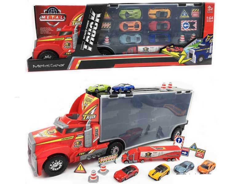 FREE WAY TRUCK W/FREE WAY DIE CAST CAR - HP1139991