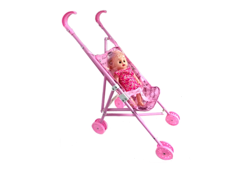 BABY STROLLER W/10' DOLL - HP1140019