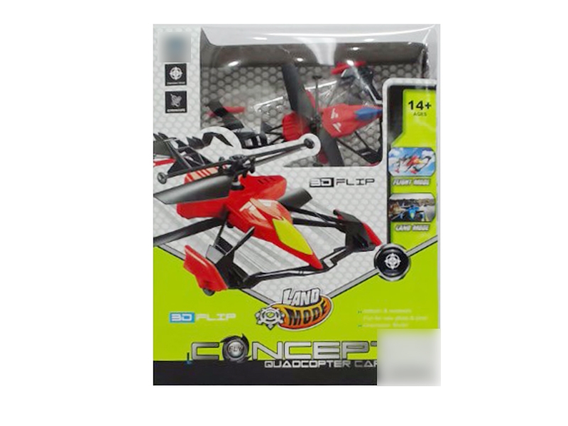 4-AXIS R/C PLANE RED & BLUE - HP1140020