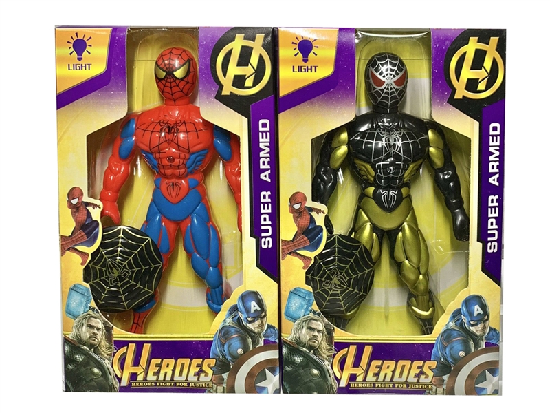 SPIDER MAN W/LIGHT,BLACK/RED,INCLUDED BATTERY - HP1140411