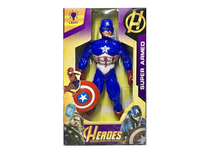 CAPTAIN AMERICA W/LIGHT,INCLUDED BATTERY - HP1140412