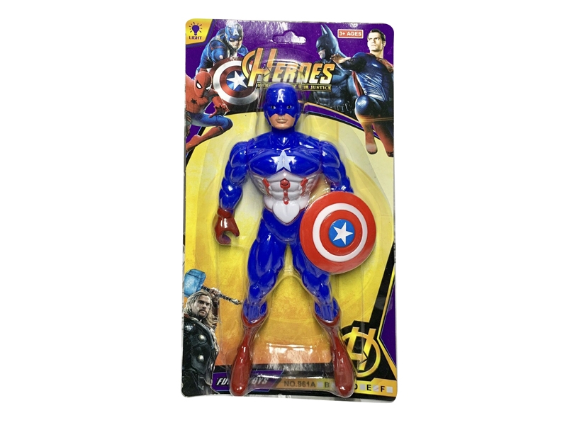 CAPTAIN AMERICA W/LIGHT,INCLUDED BATTERY - HP1140422
