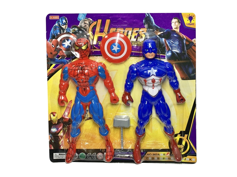 THE AVENGERS W/LIGHT,2PCS,INCLUDED BATTERY - HP1140427