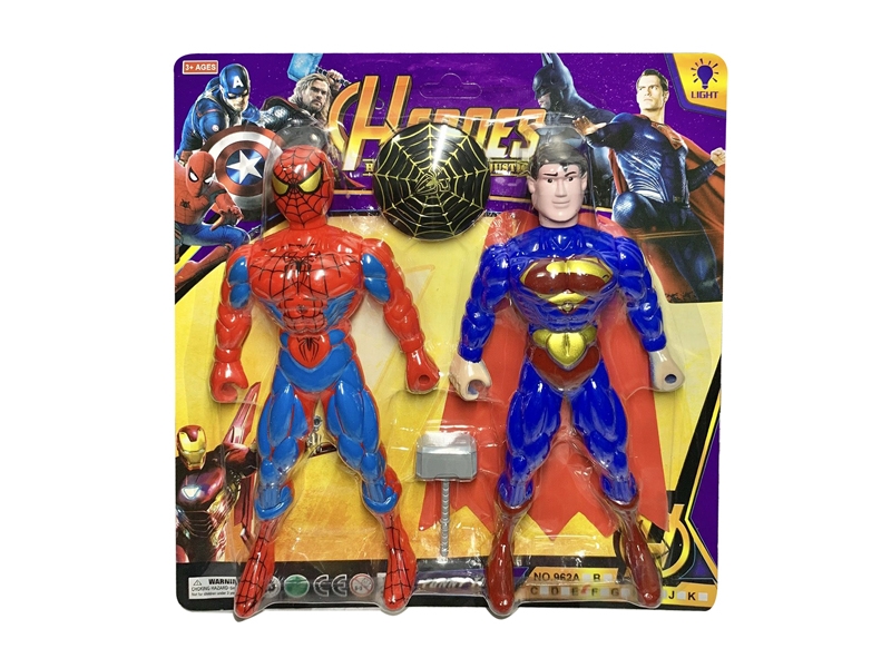 THE AVENGERS W/LIGHT,2PCS,INCLUDED BATTERY - HP1140430
