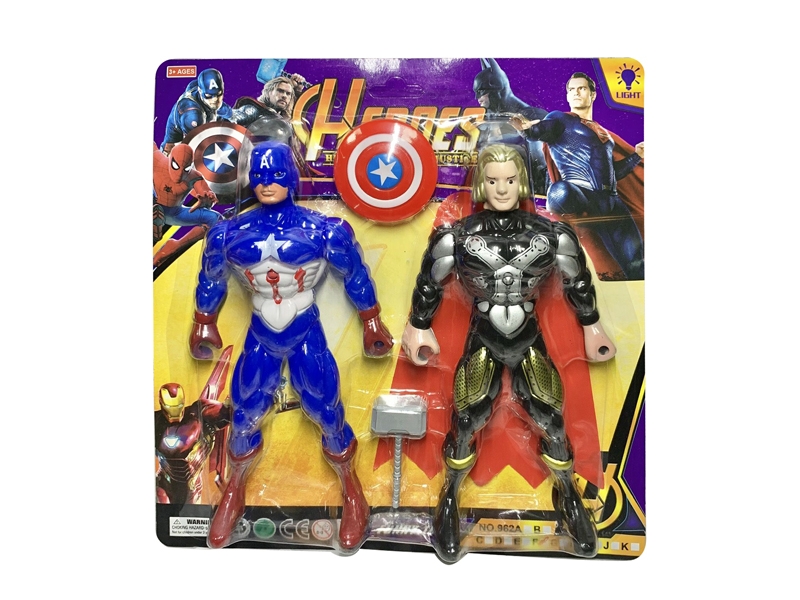 THE AVENGERS W/LIGHT,2PCS,INCLUDED BATTERY - HP1140431