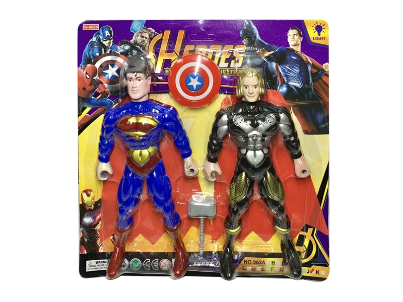 THE AVENGERS W/LIGHT,2PCS,INCLUDED BATTERY - HP1140435