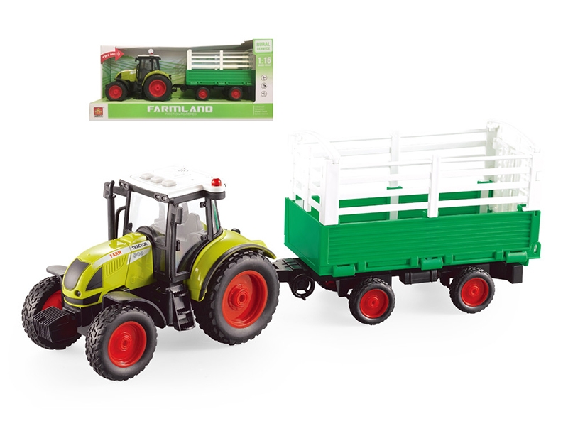 FRICTION FARMER TRUCK W/LIGHT & MUSIC - HP1140655