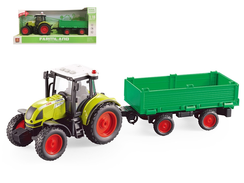 FRICTION FARMER TRUCK W/LIGHT & MUSIC - HP1140656