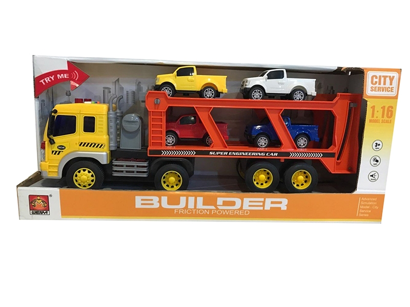1:16 FRICTION TRUCK W/LIGHT & MUSIC - HP1140657