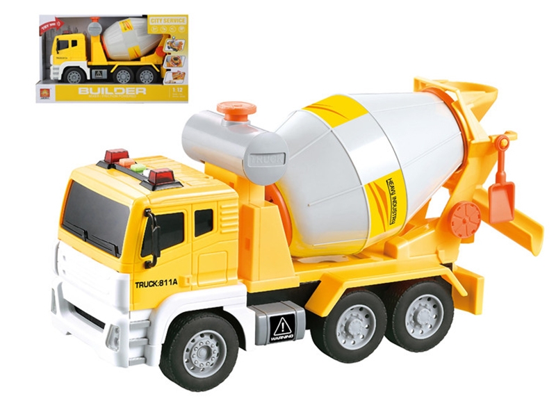 FRICTION CONSTRUCTION TRUCK W/LIGHT & MUSIC - HP1140658