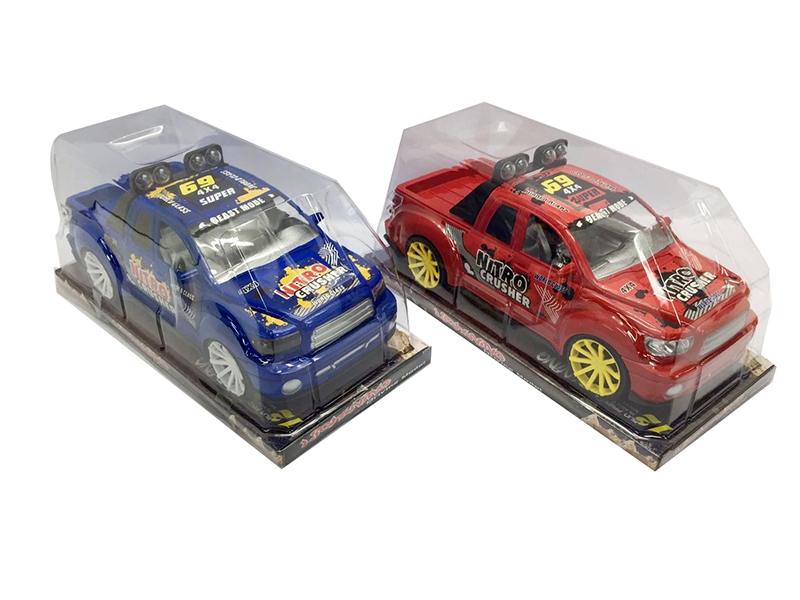 FRICTION CAR,RED/BLUE - HP1140739