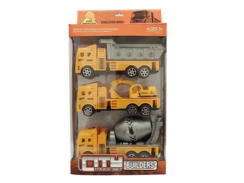 FRICTION CONSTRUCTION CAR 3PCS - HP1140968