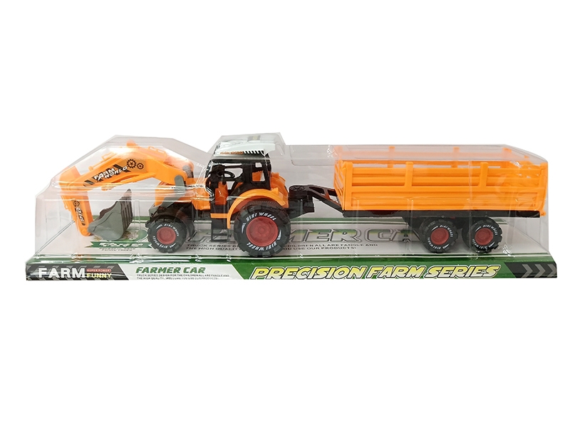 FRICTION CONSTRUCTION CAR YELLOW & GREEN 2ASST. - HP1140972