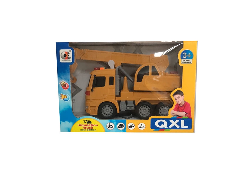 FRICTION CONSTRUCTION TRUCK W/LIGHT & SOUND - HP1141196