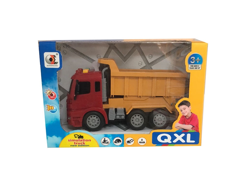 FRICTION CONSTRUCTION TRUCK W/LIGHT & SOUND - HP1141198