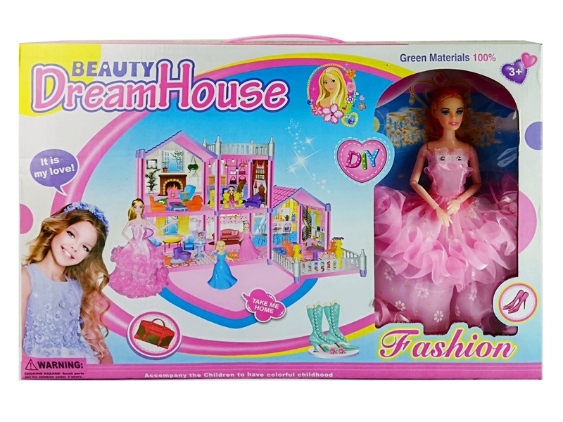 VILLA W/BENDABLE DOLL - HP1141574