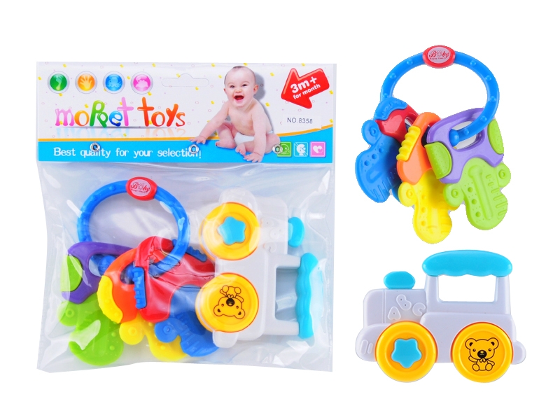 BABY RATTLE 2PCS - HP1141606