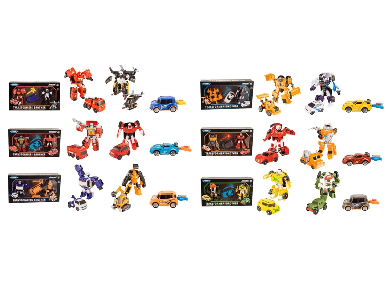 TRANSFORMER ROBOT + PRESS & GO CAR - HP1141678