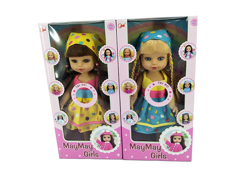 36CM RUBBER DOLL W/IC INCLUDED 3*AG13 - HP1141718