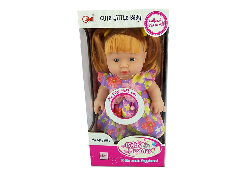 24CM SOLID BODY DOLL W/6 SOUNDS IC INCLUDED 3*AG13 - HP1141725