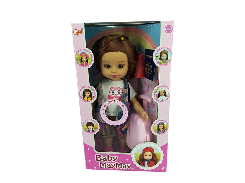 36CM RUBBER DOLL W/SONGS & ACCESSORIES INCLUDED 3*AG13 - HP1141737