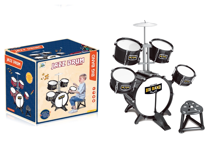 JAZZ DRUM PLAY SET，BLACK - HP1142023