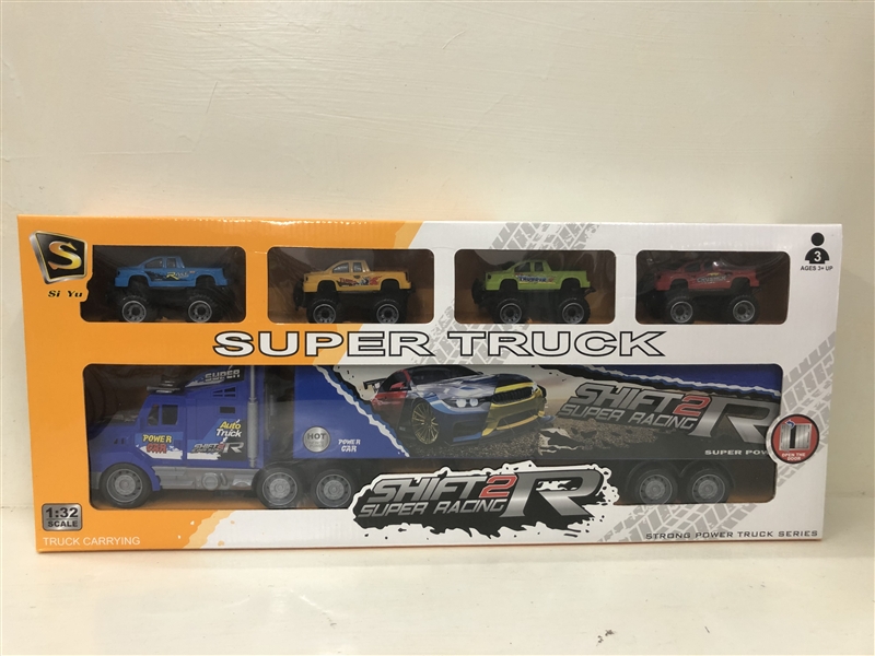 FRCITION TRUCK W/4 FREE WAY CARS - HP1142123