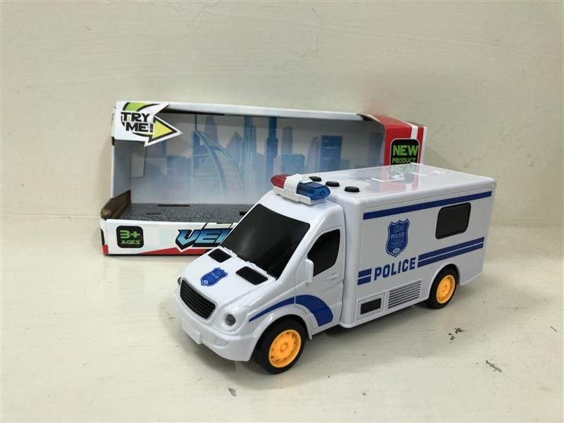 FRCITION POLICE CAR W/LIGHT & MUSIC - HP1142127