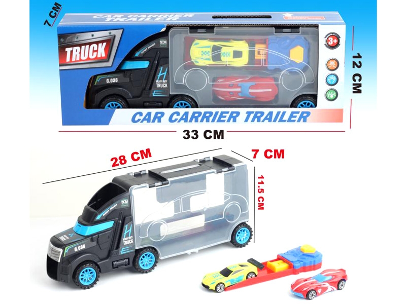 FREE WAY CONTAINER TRUCK W/2PCS FREE WAY CAR - HP1142323
