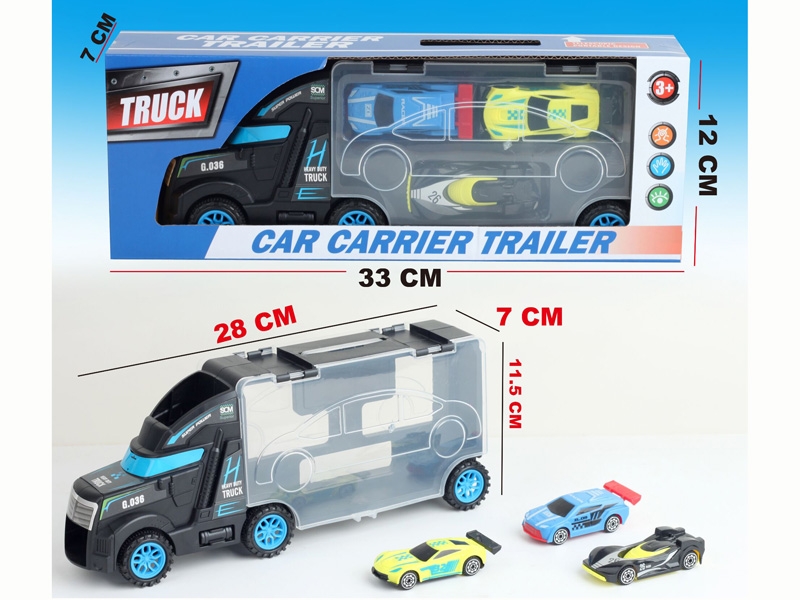FREE WAY CONTAINER TRUCK W/3PCS FREE WAY CAR - HP1142324