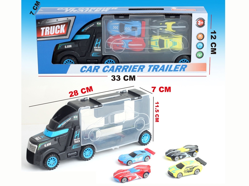 FREE WAY CONTAINER TRUCK W/4PCS FREE WAY CAR - HP1142325