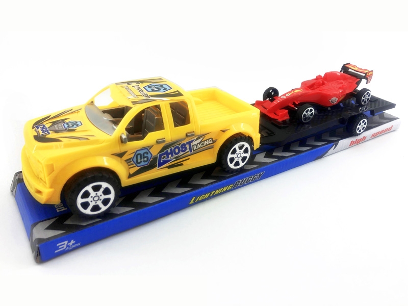 FRICTION TRUCK W/FREE WAY CAR - HP1142405