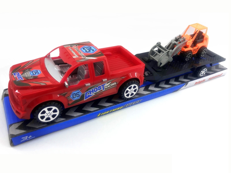 FRICTION TRUCK W/FREE WAY CAR - HP1142406