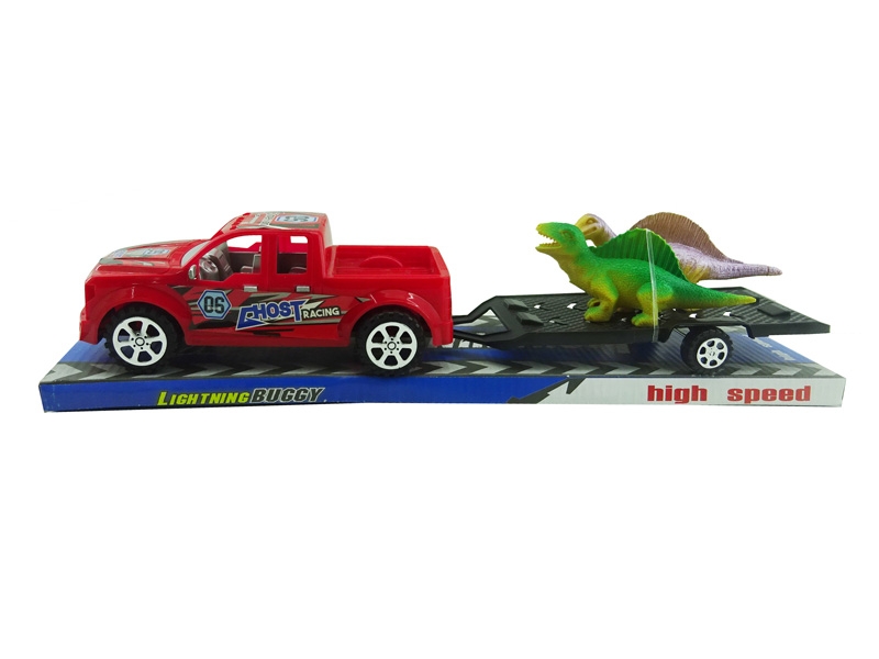 FRICTION TRUCK W/ DINOSAUR - HP1142408