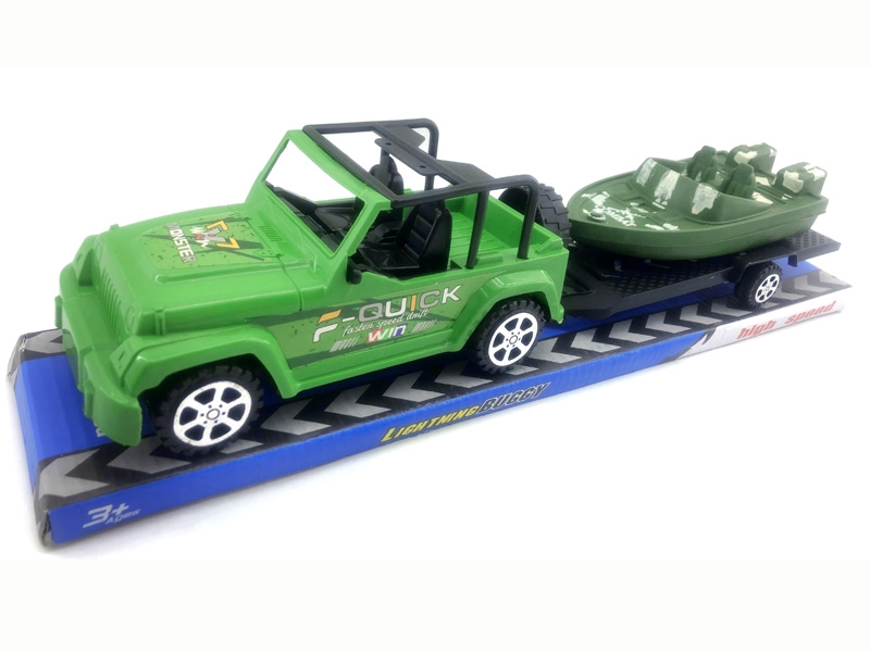 FRICTION CAR W/BOAT - HP1142409