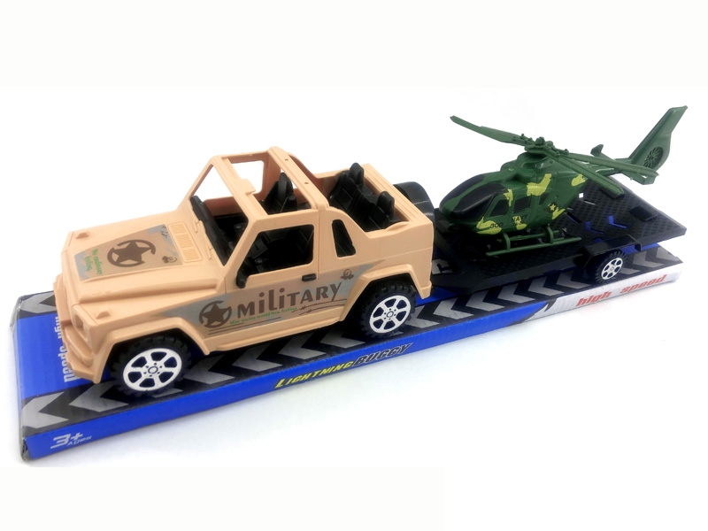 FRICTION CAR W/PLANE - HP1142412