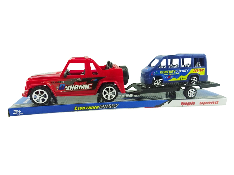 FRICTION TRUCK W/FREE WAY CAR - HP1142413