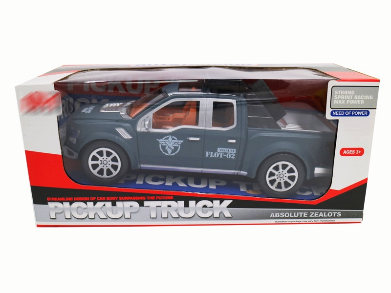 FRICTION CAR，ARMY YELLOW/ARMY BLUE - HP1142421