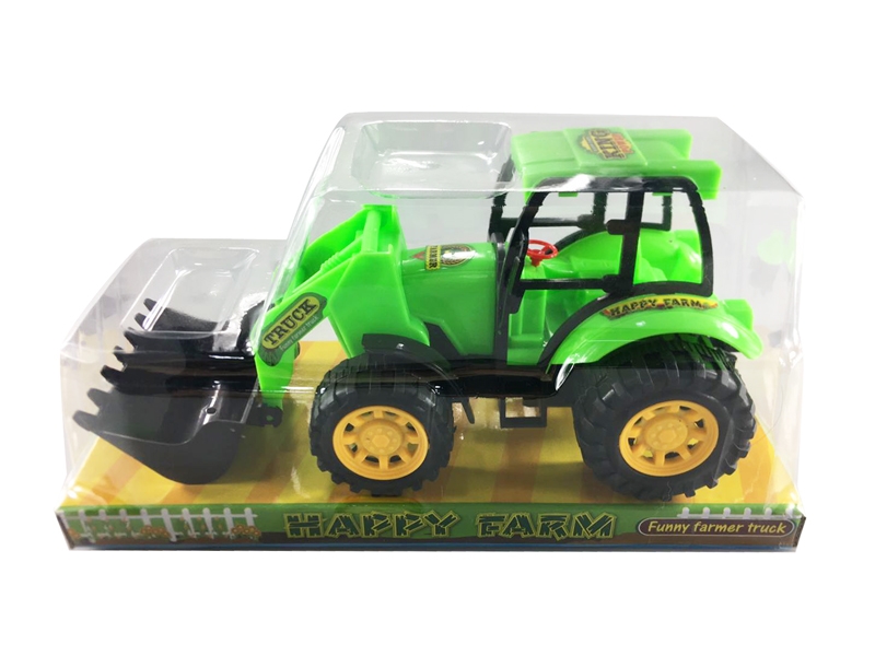 FRICTION FARM TRUCK,RED/GREEN - HP1142438