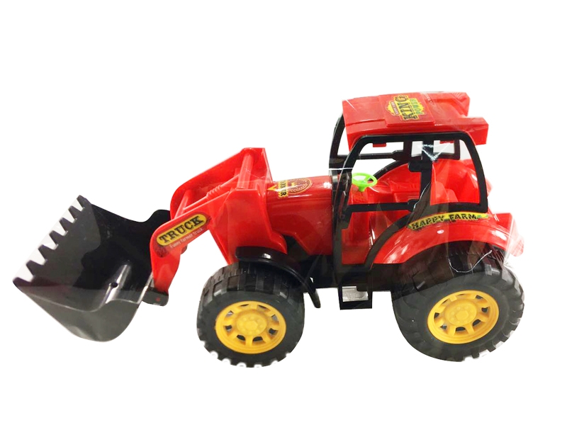 FRICTION FARM TRUCK,RED/GREEN - HP1142441