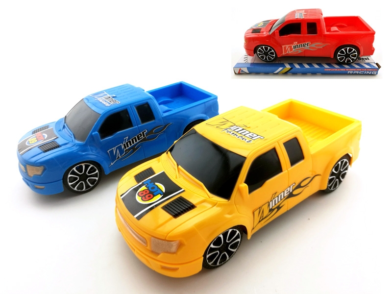 FRICTION CAR,BLUE/RED/YELLOW - HP1142591