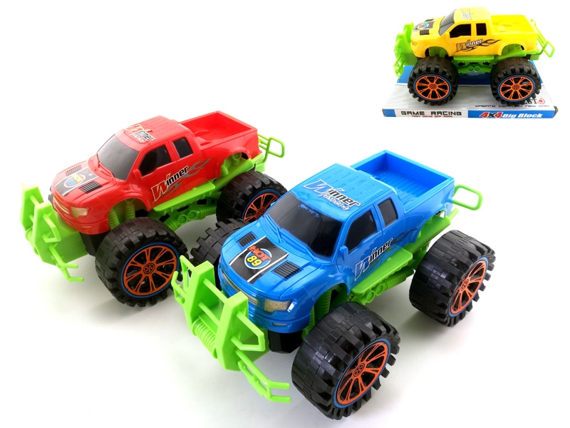 FRICTION CAR,BLUE/RED/YELLOW - HP1142592